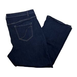 Lane Bryant Women's Dark‎ Wash Denim Jeans Plus Size Bootcut